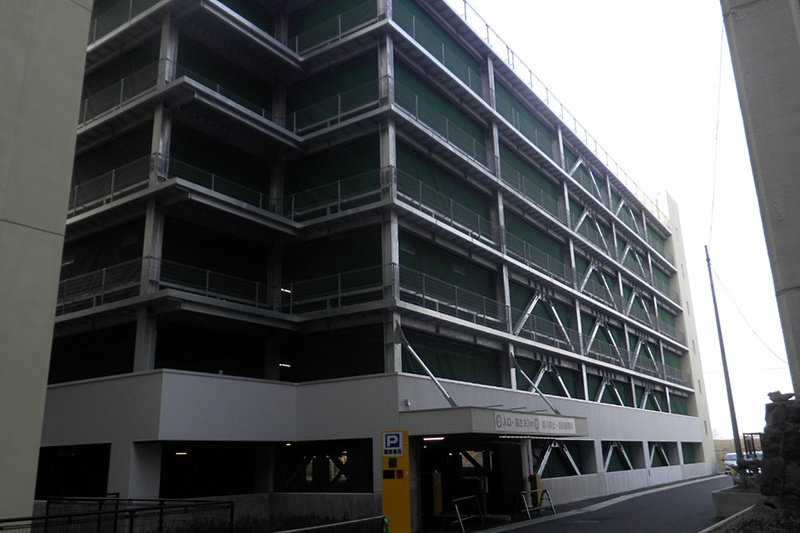青森県内病院用駐車場